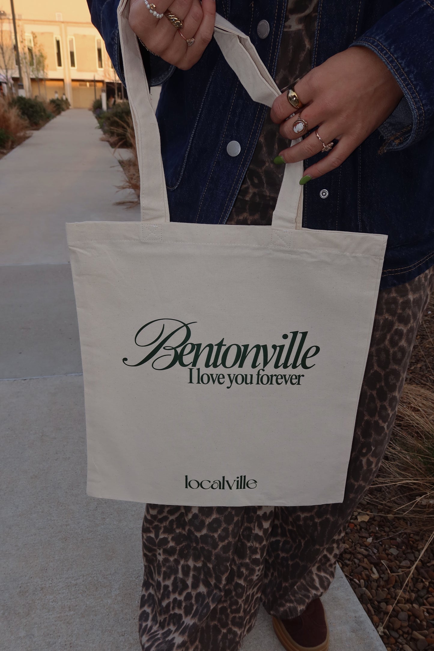 Bentonville, I Love You Tote Bag