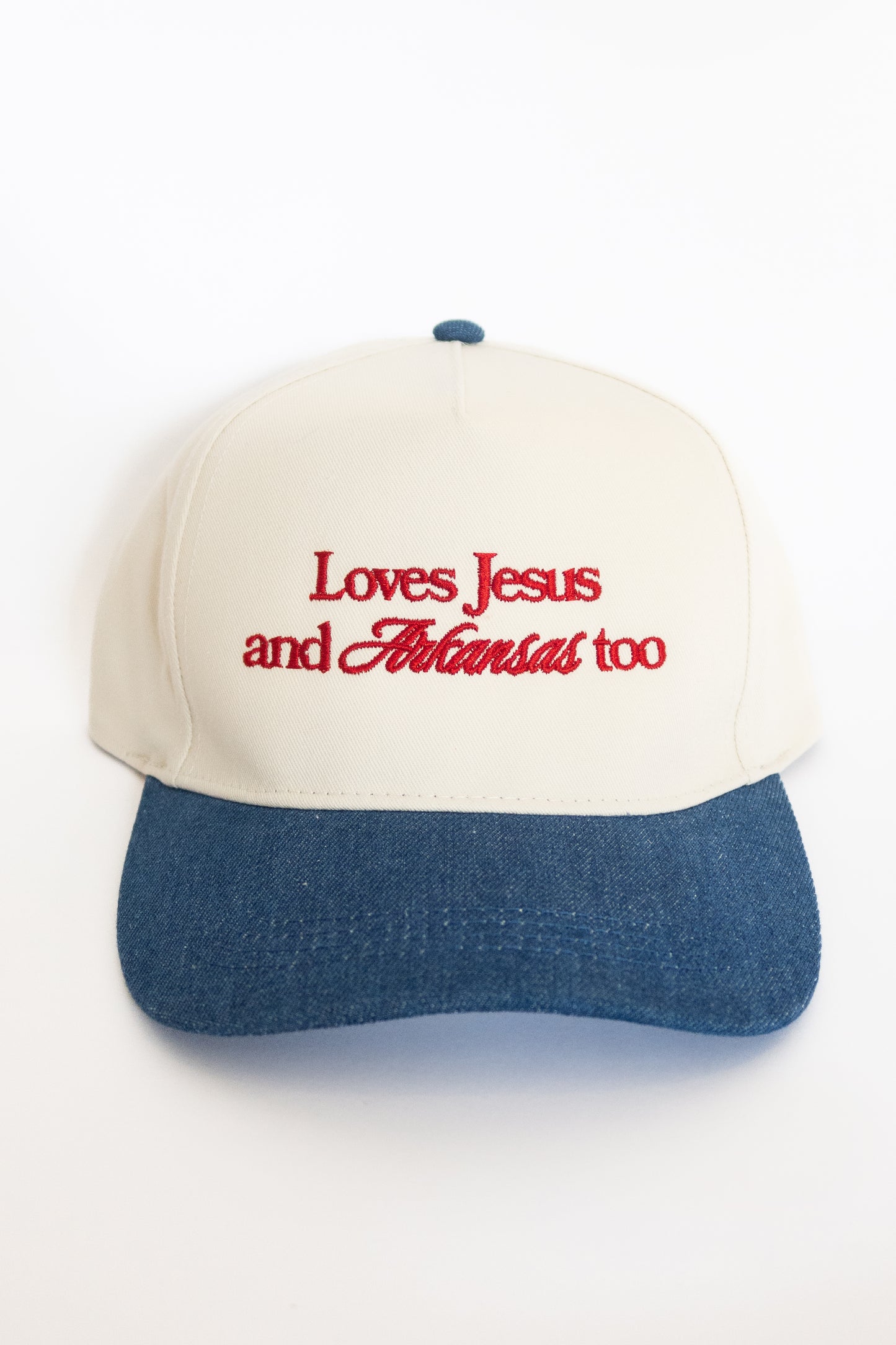 Loves Jesus and Arkansas Too Snapback