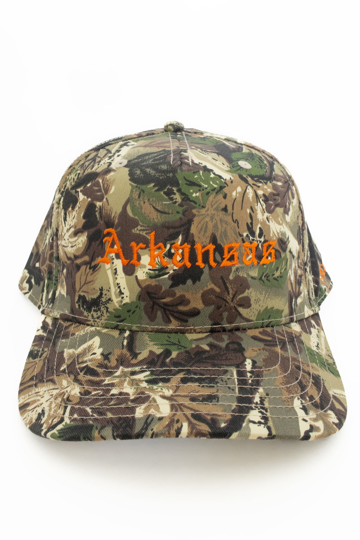 Arkansas Gothic Camo Snapback