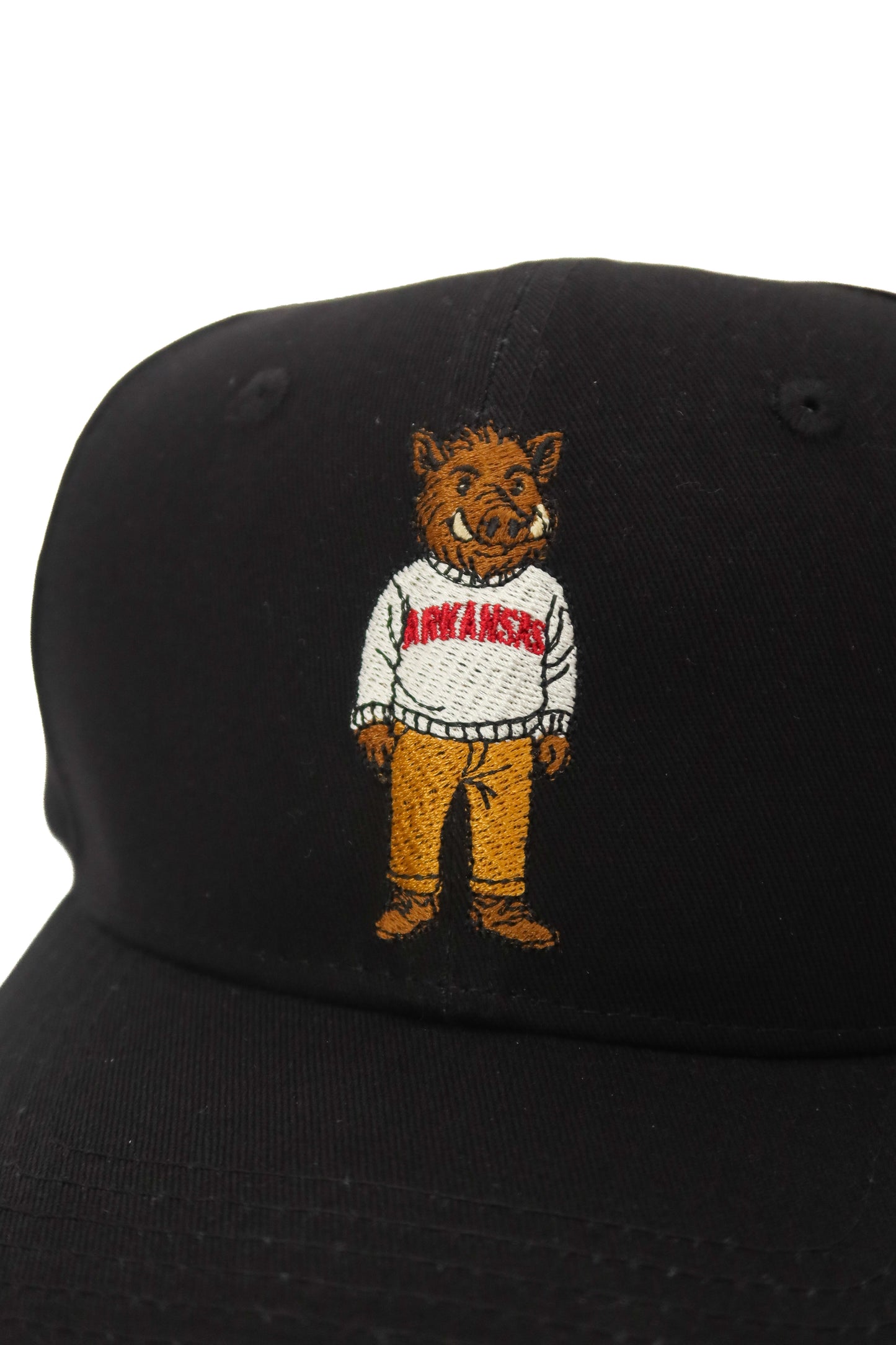 Vintage University Hog Black Baseball Cap