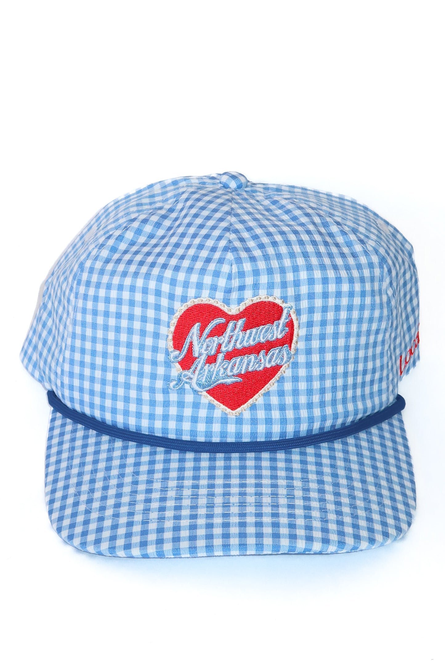 Northwest Arkansas Gingham Vintage Snapback