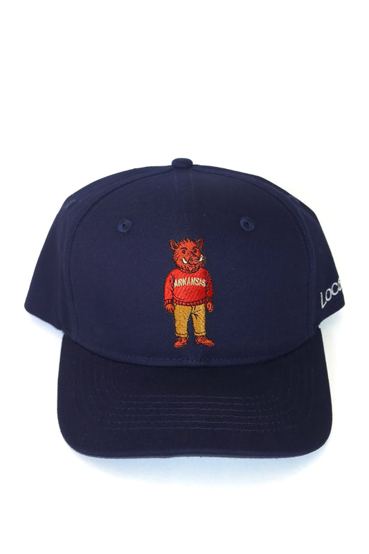Vintage University Hog Navy Snapback