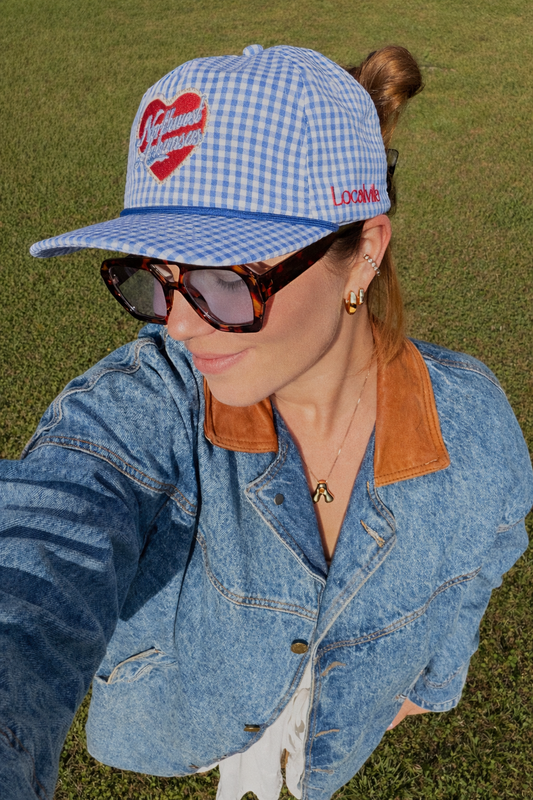 Northwest Arkansas Gingham Vintage Snapback