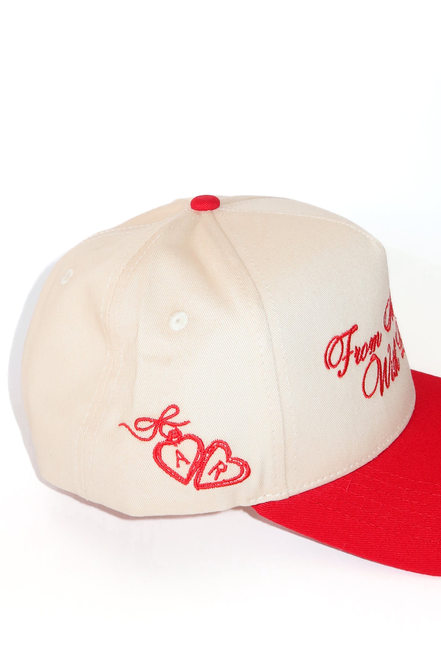 With Love Red Snapback
