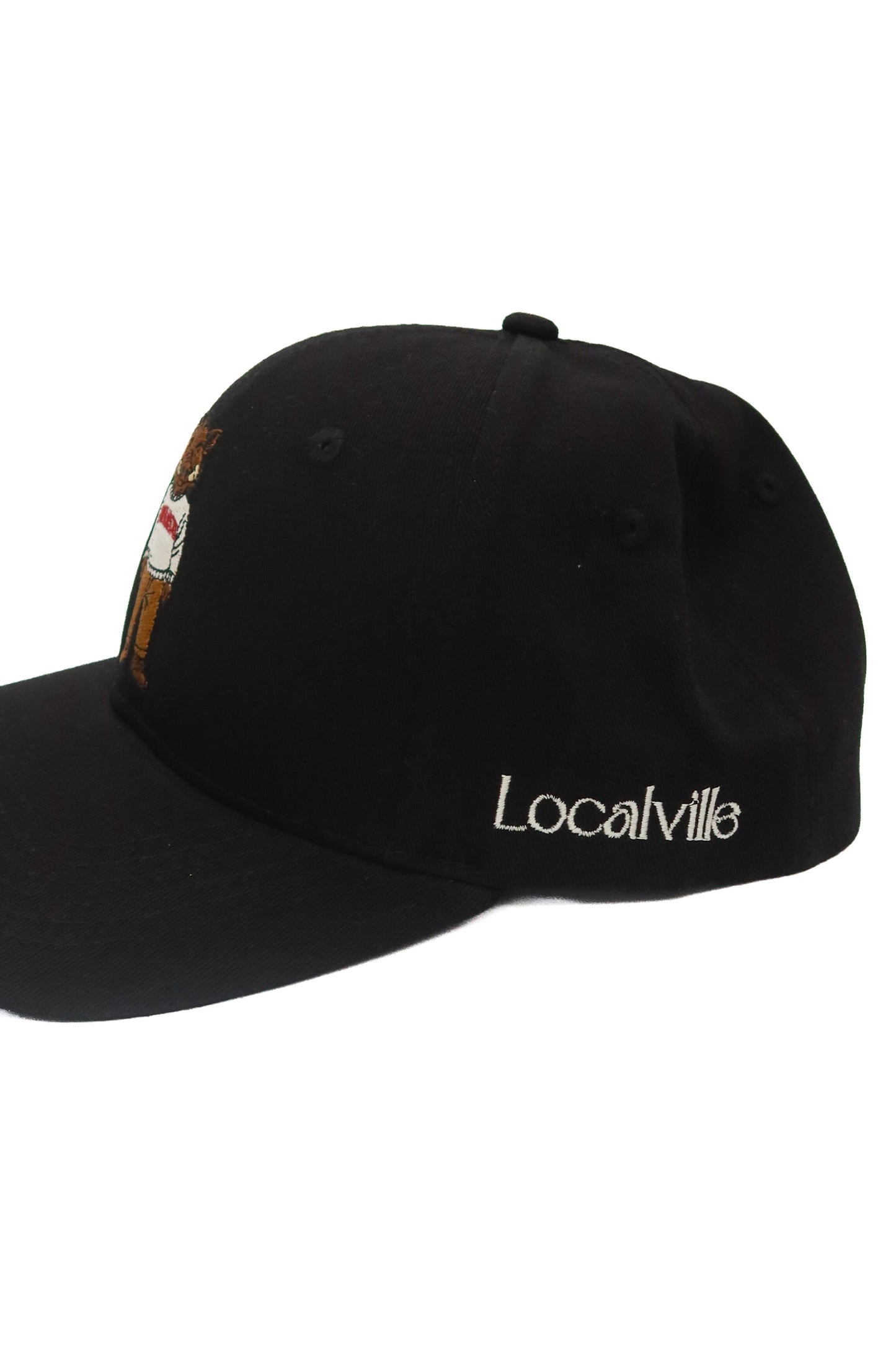 Vintage University Hog Black Baseball Cap