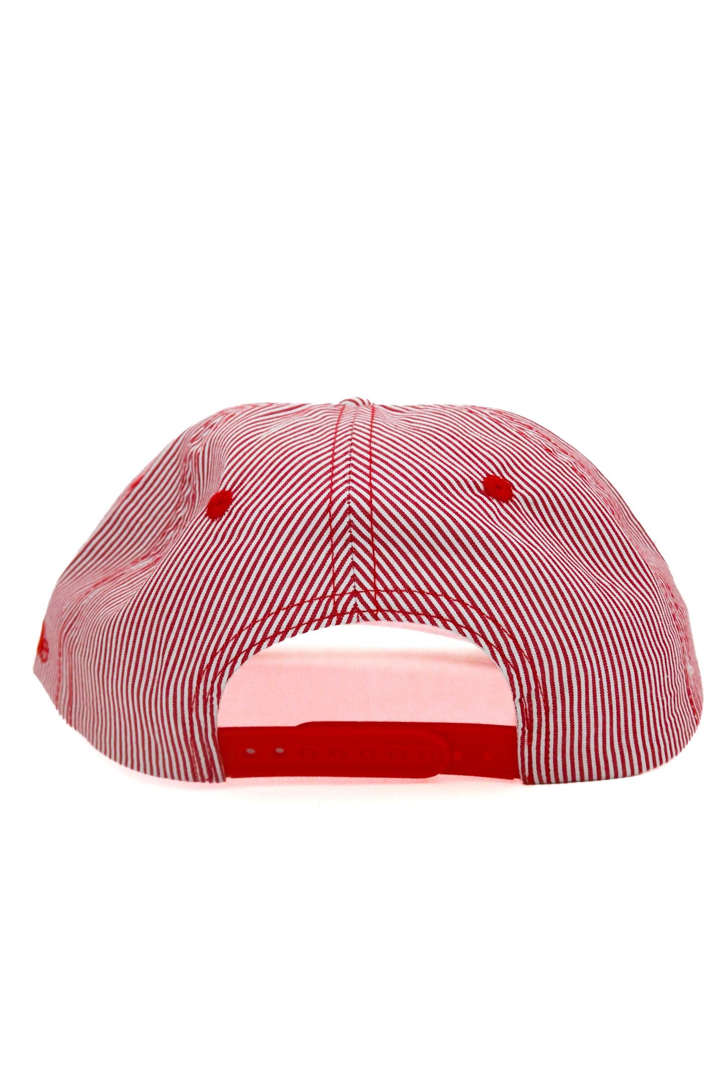 Bentonville, Arkansas Vintage Utility Snapback in Red Pinstripe
