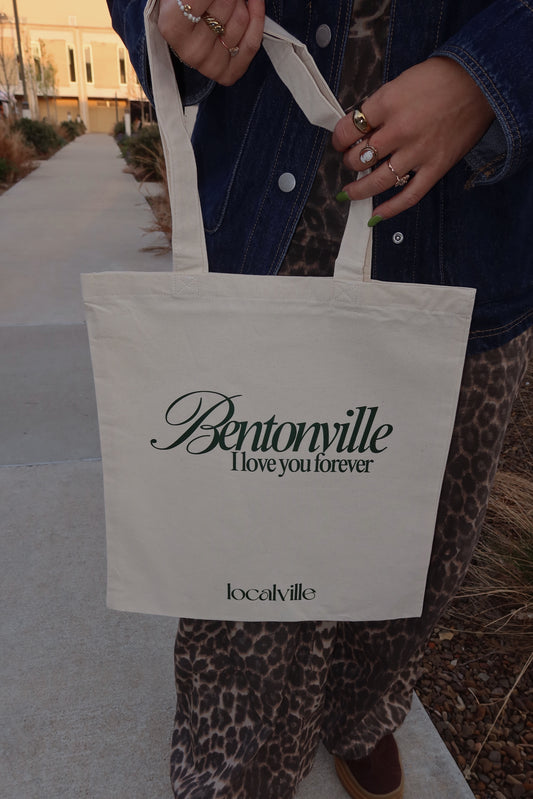 Bentonville, I Love You Tote Bag