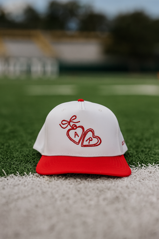 Arkansas Locket Snapback in Red