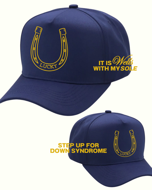 Lucky! Step Up for Down Syndrome Navy Snapback